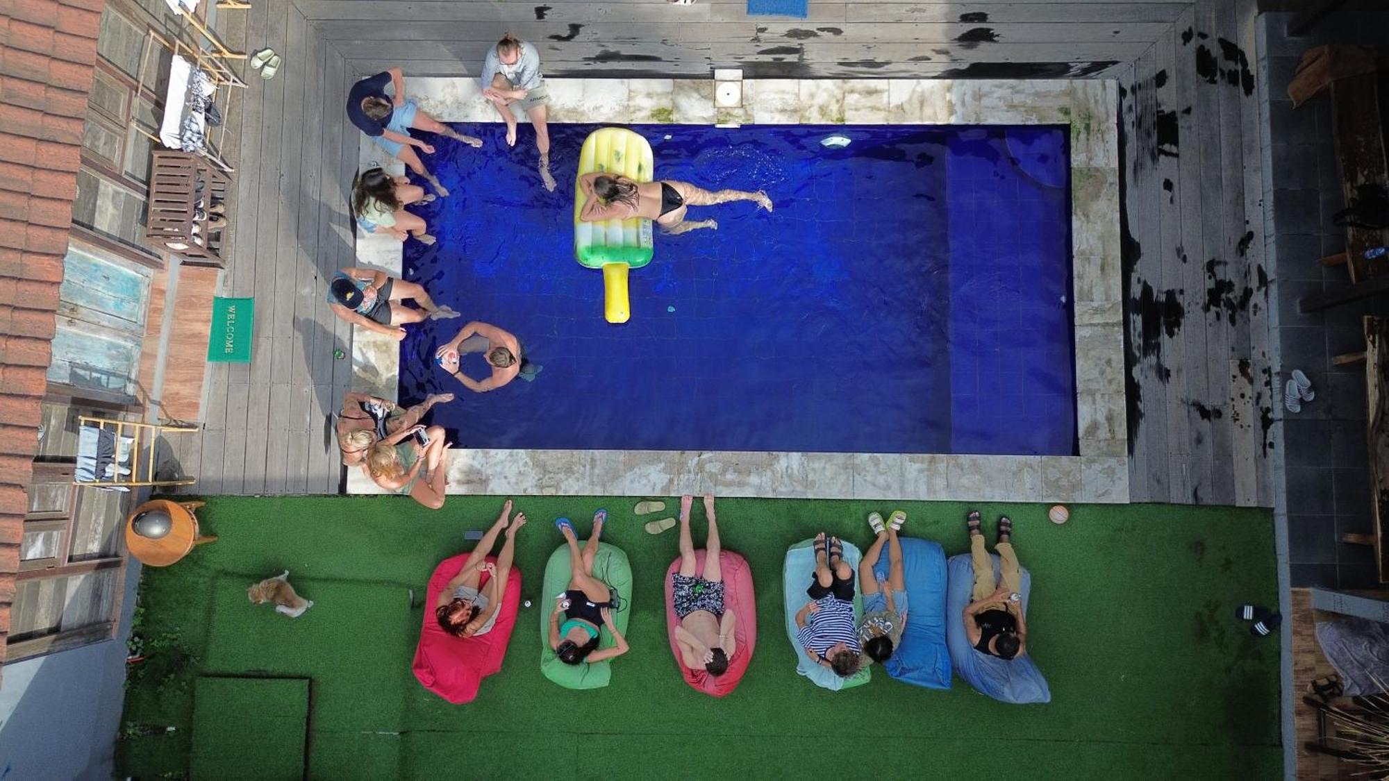 The Tipsy Gypsy Hostel Canggu Exterior foto